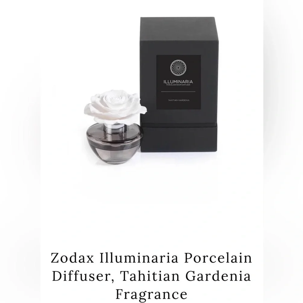 Zodax Illuminaria Porcelain Diffuser - Tahitian Gardenia Fragrance